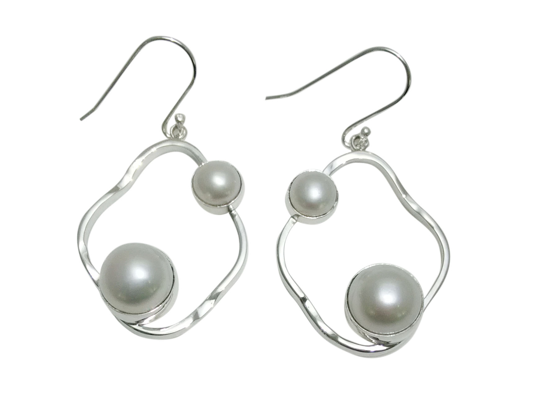 Sterling silver earring,E993